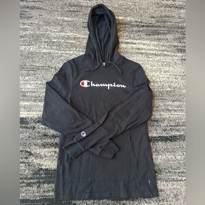 CHAMPION Logo Thin Hoodie